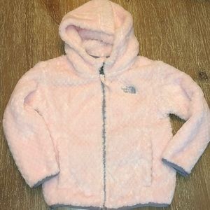 Little girls North Face fleece jacket sz 4T